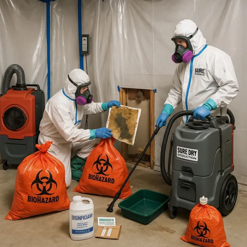 Contaminated Water Handling Protocols process in Boone, NC